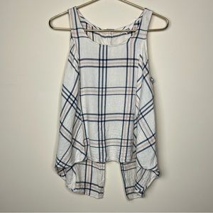 Jack by BB Dakota Plaid Top, Small